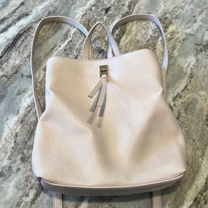 Vici ivory backpack purse